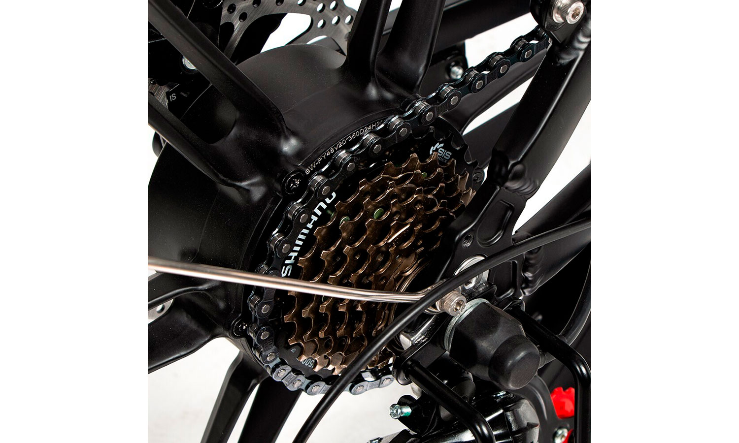 Фотография Электровелосипед SAMEBIKE 20LVXD30-II (350 Вт; 10 Ah 48 В) 20", черный 3