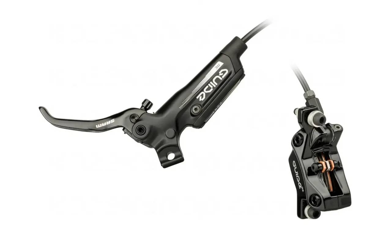 Фотография Тормоз дисковый SRAM Guide RE Guide Gloss Black Front 950mm