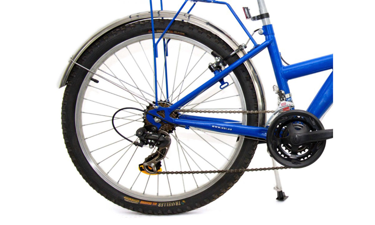 Фотографія Велосипед багатошвидкісний 24" ХВЗ Teenager 44 SH (2020) 2020 blue
