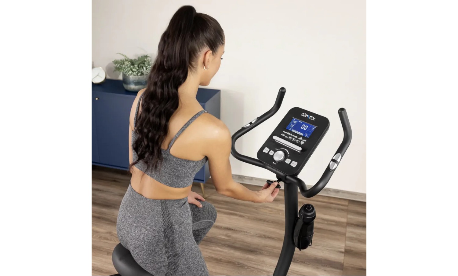 Велотренажер Gymtek XB3000 электромагнитный черный 12