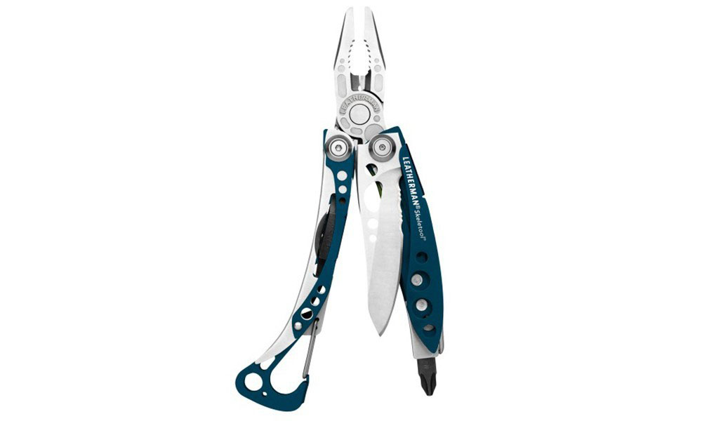 Фотографія Мультитул Leatherman Skeletool Columbia Blue, нейлоновий чохол