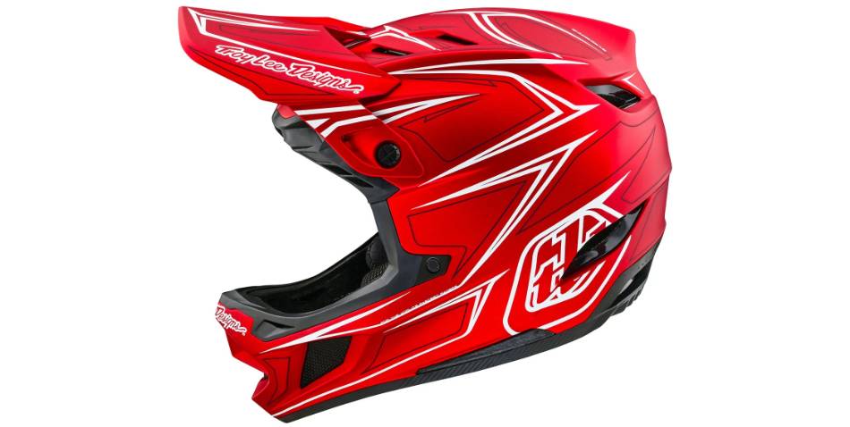 Вело шлем TLD D4 COMPOSITE размер L (58-59 см) PINNED RED 5