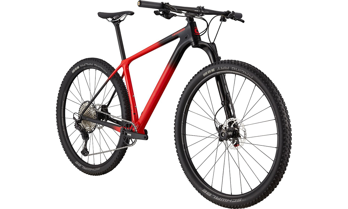 Фотография Велосипед Cannondale F-SI Carbon 3 29" 2021, размер S, Red 6