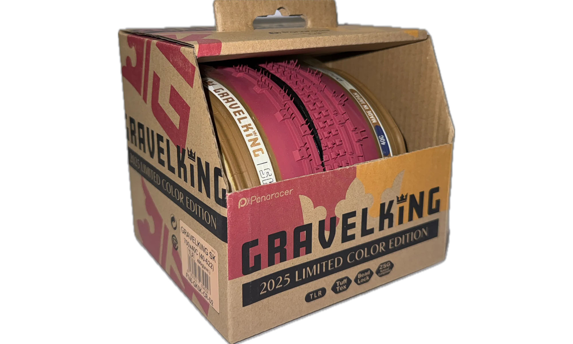 Покрышка Panaracer GRAVELKING SK (Gen2), 28", 700x40C (40х622), LIMITED Edition, красно-коричневая 2 Покрышка Panaracer GRAVELKING SK (Gen2), 28", 700x40C (40х622), LIMITED Edition, красно-коричневая 2