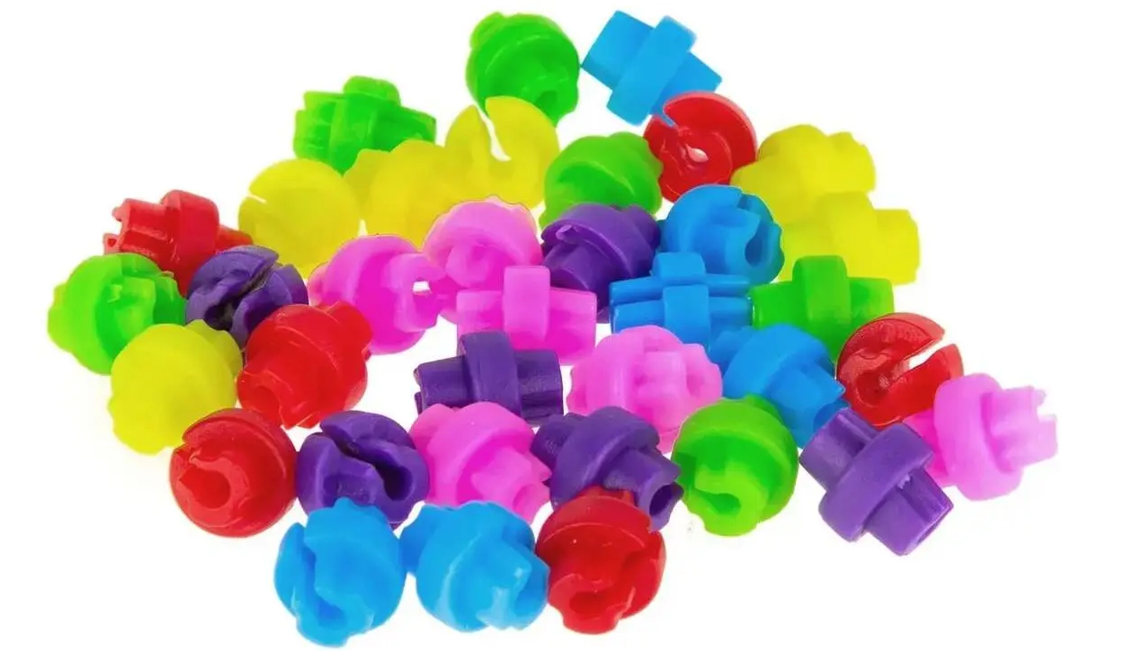 Украшения на спицы ONRIDE Rattle 36 шт. цветные 