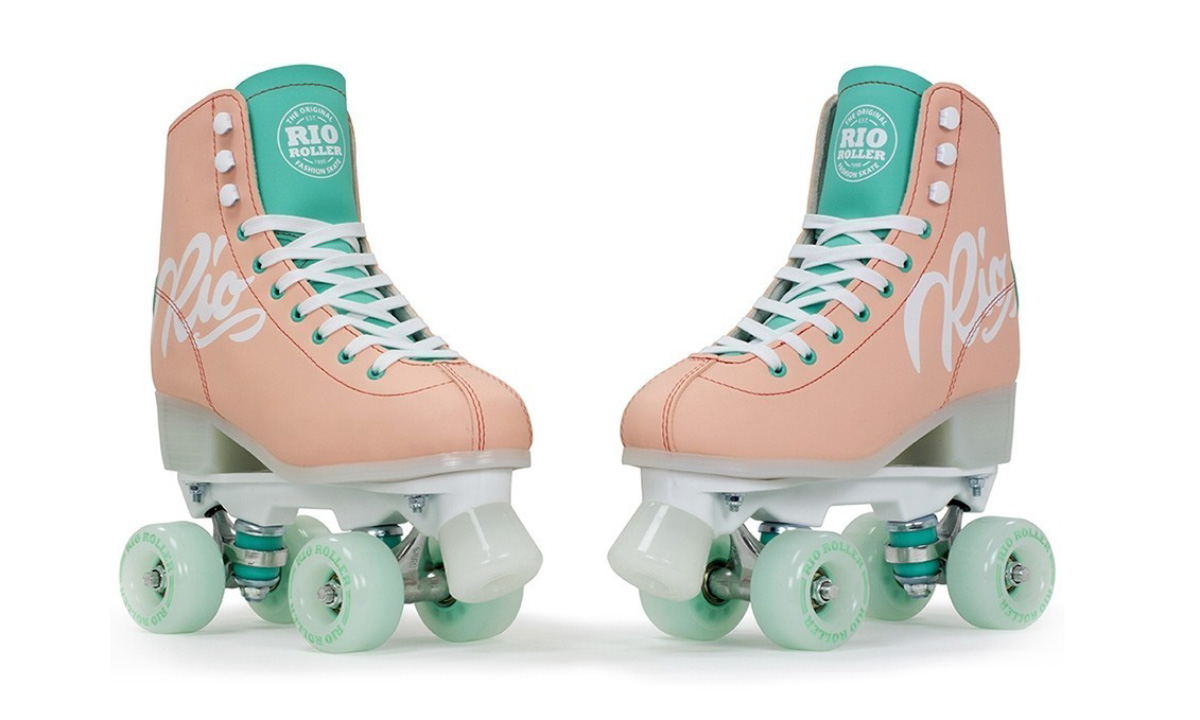 Ролики Rio Roller Script, розмір 40,5, Рожево-зелений 3 Ролики Rio Roller Script, розмір 40,5, Рожево-зелений 3