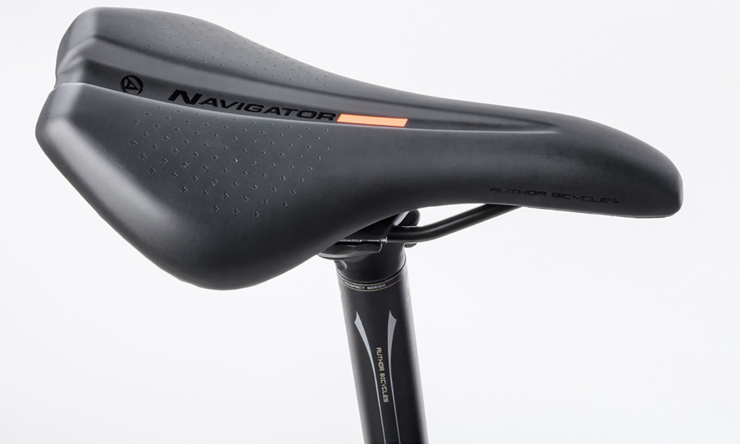 Велосипед AUTHOR (2023) Spirit 29", рама 17", колір-чорний (помаранчевий) // чорний 8