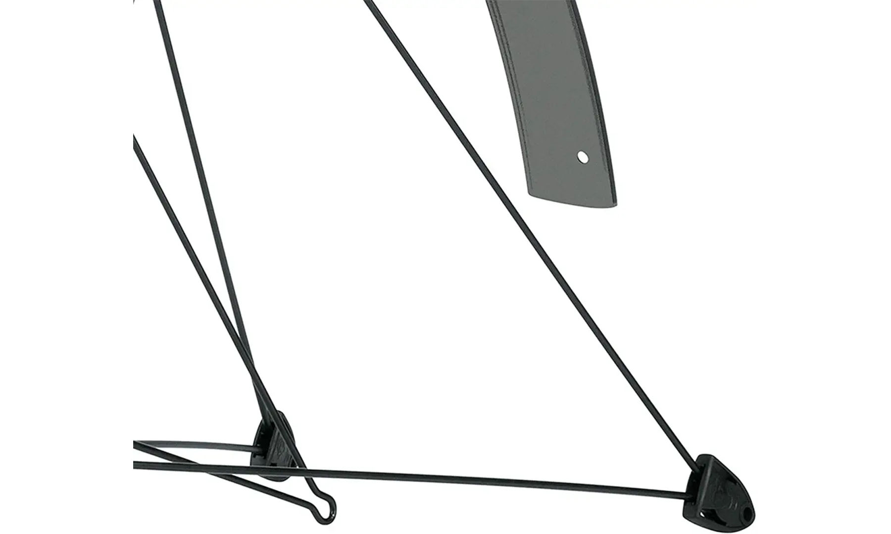 Крила SKS BLUEMELS STINGRAY 45 MM, 28" сірі 2