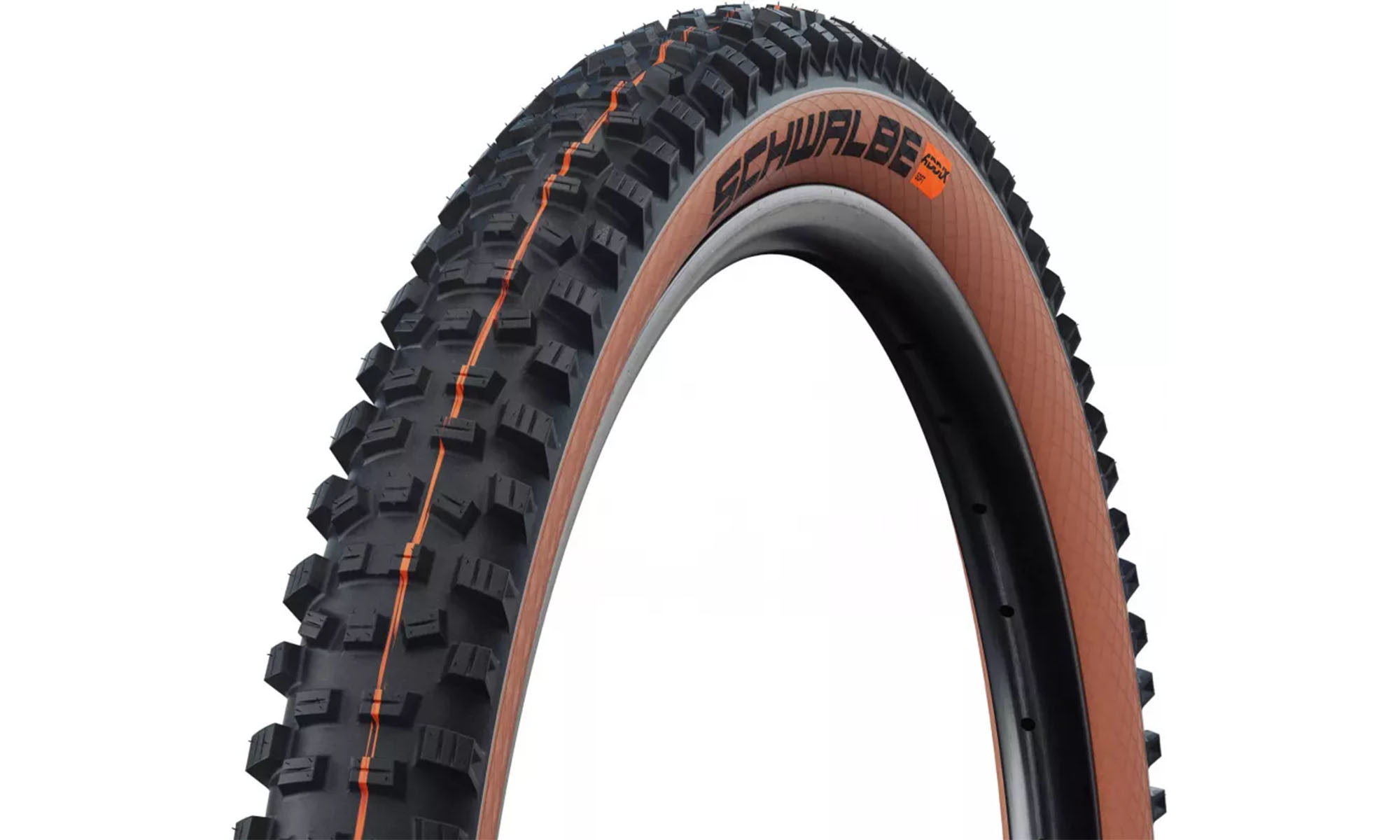 Покрышка Schwalbe HANS DAMPF Evo 29x2.60" (65-622), Super Trail, TLE, B/BRZ-SK, HS491, ADDIX Soft, 67EPI 