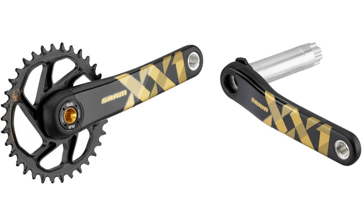 Шатуны Sram XX1 EAGLE AM FC XX1 EAGLE B148 DUB 170 GLD DM 34T 2 Шатуны Sram XX1 EAGLE AM FC XX1 EAGLE B148 DUB 170 GLD DM 34T 2
