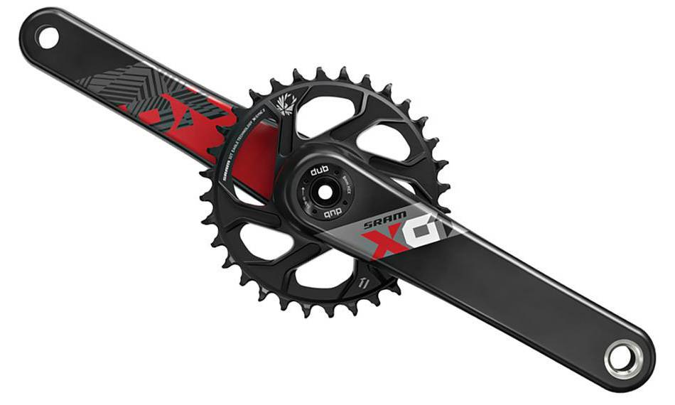 Шатуни Sram X01 EAGLE AM FC X01 EAGLE DUB 175 RED DM 32T 2