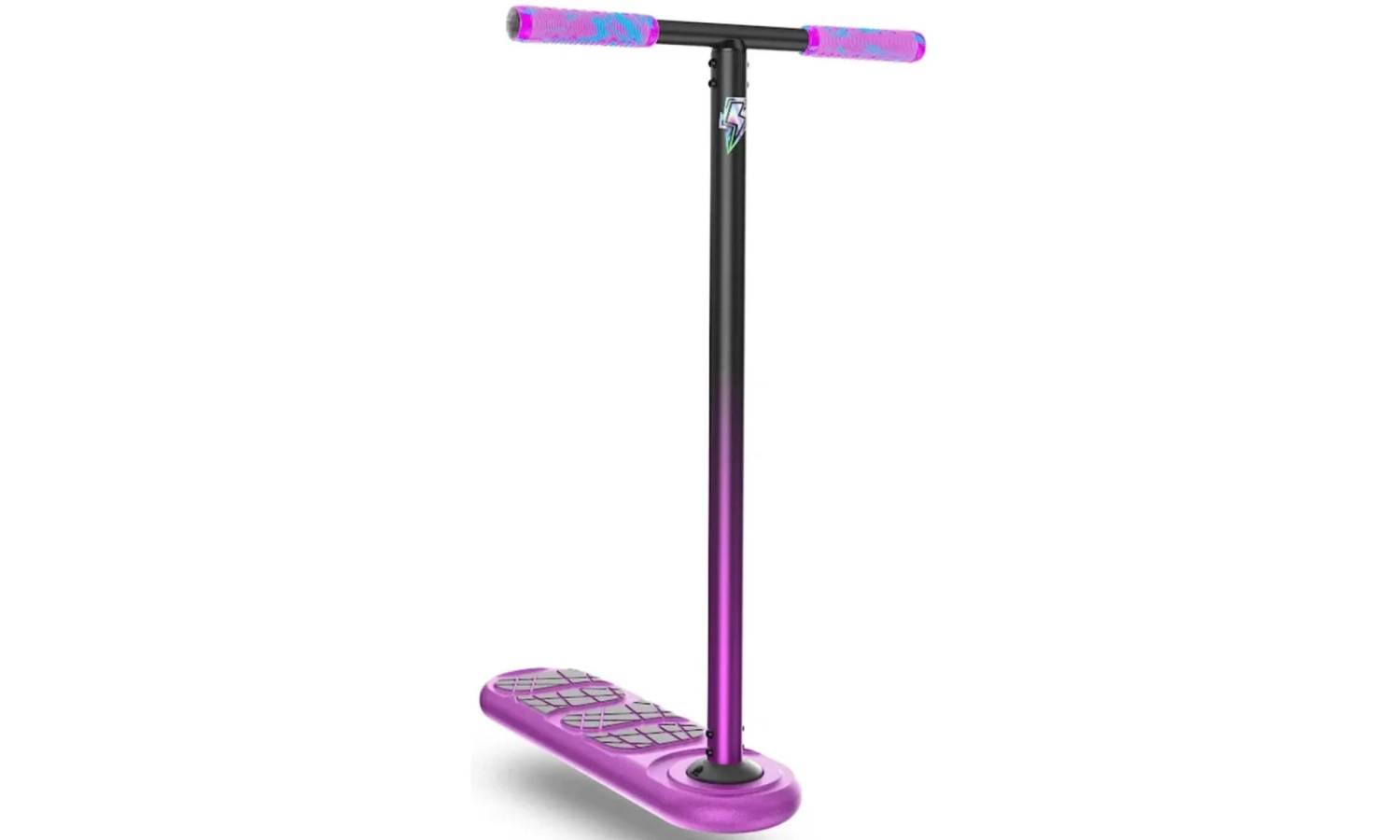 Трюковой самокат-тренажер Indo Kickstart Voltage Trampoline Scooter 670 мм фиолетовый 5