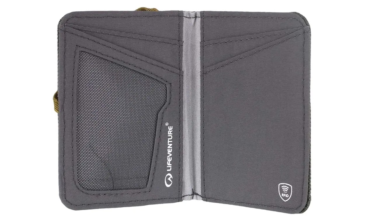 Кошелек Lifeventure Recycled RFID Card Wallet olive 3