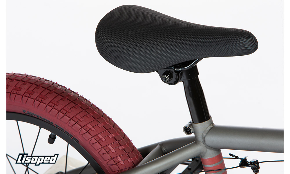 Велосипед Stolen AGENT 16" COMPLETE BIKE (2020) 2020 Серо-красный 2 Велосипед Stolen AGENT 16" COMPLETE BIKE (2020) 2020 Серо-красный 2