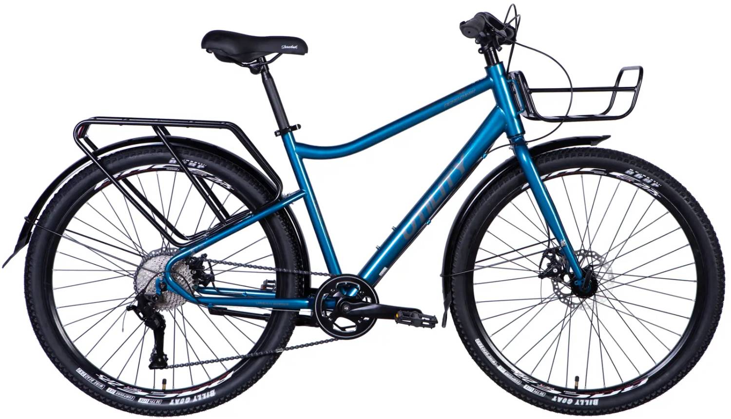 Фотография Велосипед Dorozhnik UTILITY 27,5" размер М рама 18.5 2024 Синий