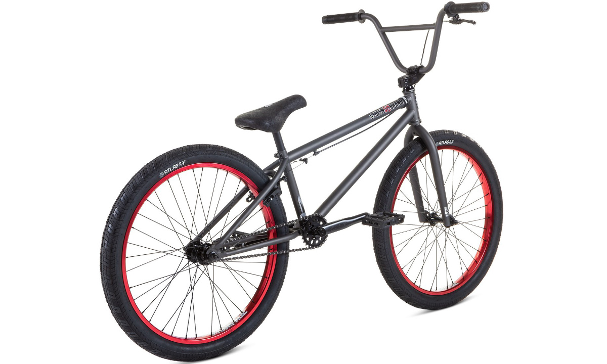 Велосипед Stolen SAINT 24" (21,75" ТТ) 2021 Сірий 2