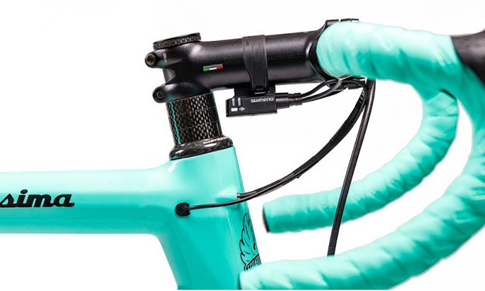 Велосипед BIANCHI Specialissima CV Ultegra Di2 11s Stages LR 172.5 53/39 ZAAK 55 B Celeste 57 3