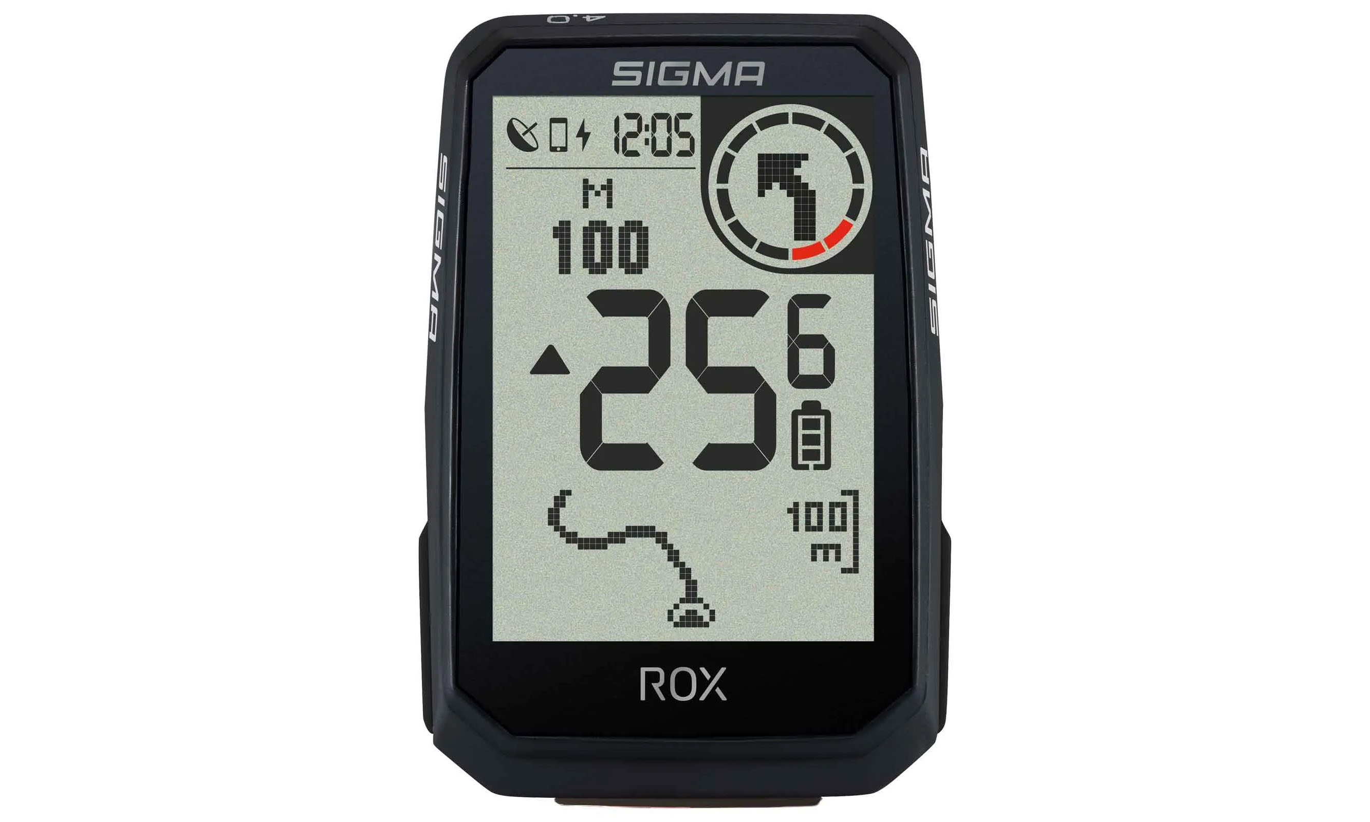 Велокомп'ютер Sigma Sport ROX 4.0 Endurance чорний 5