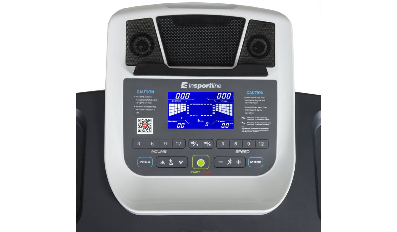 Запуск треку Insportline INCONDI T50I 9 Запуск треку Insportline INCONDI T50I 9