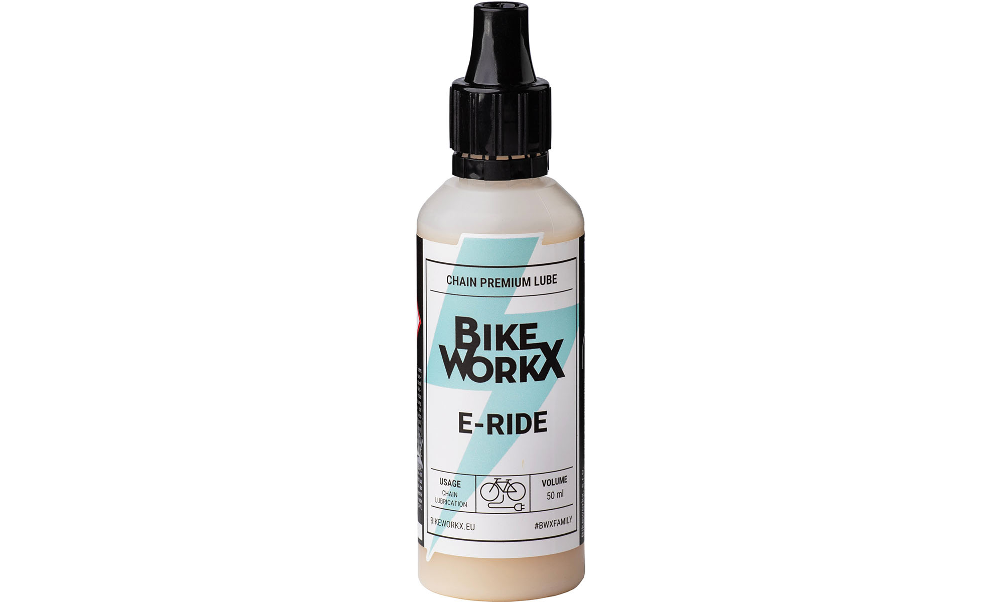 Смазка для цепи BikeWorkX E-Ride, для электровелосипедів, 50 мл 