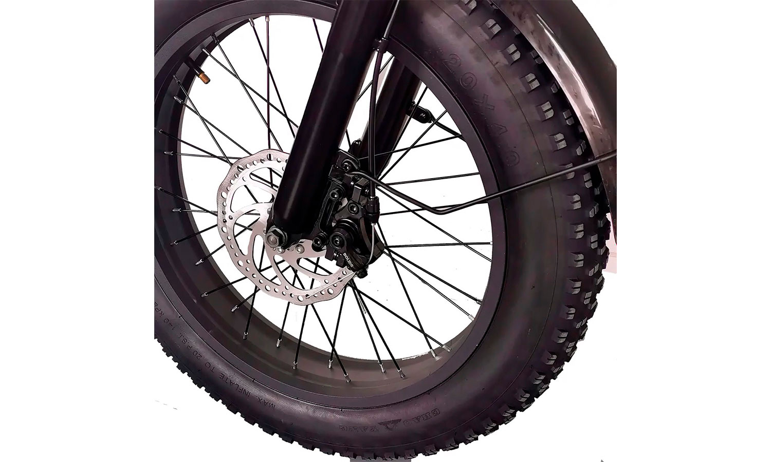Електровелосипед фетбайк IDPOO Q8 (1000 Вт; 17,5 Ah 48 В) 20х4", чорний 2
