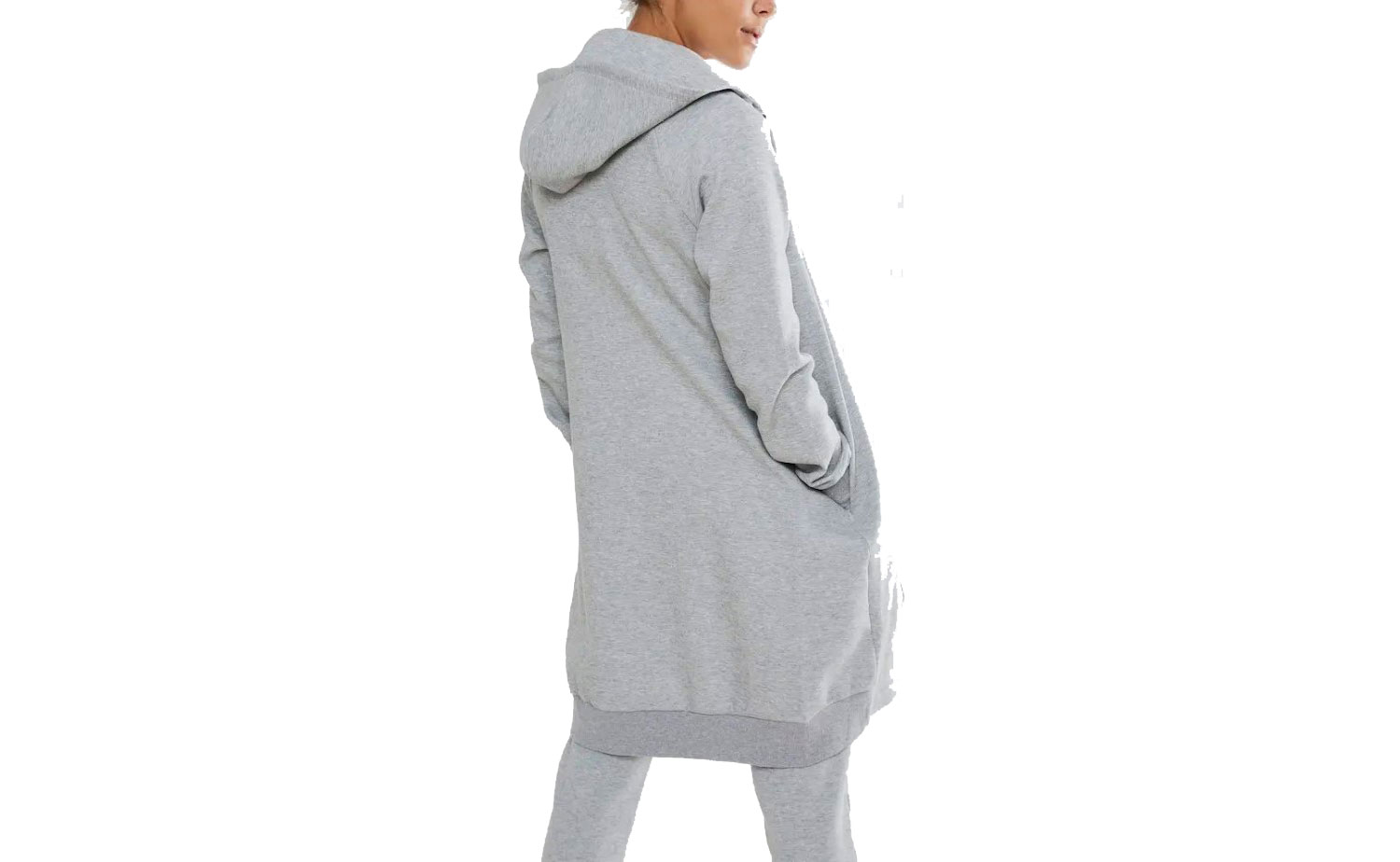 Кофта Craft District Long Hoodie женская, размер XS, сезон SS 19, белый 6