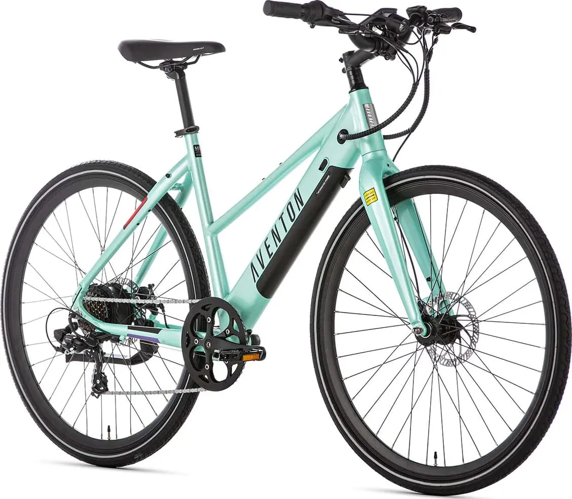 Электровелосипед Aventon Soltera 7s 350 ST 28" рама S (2023) Зеленый 2