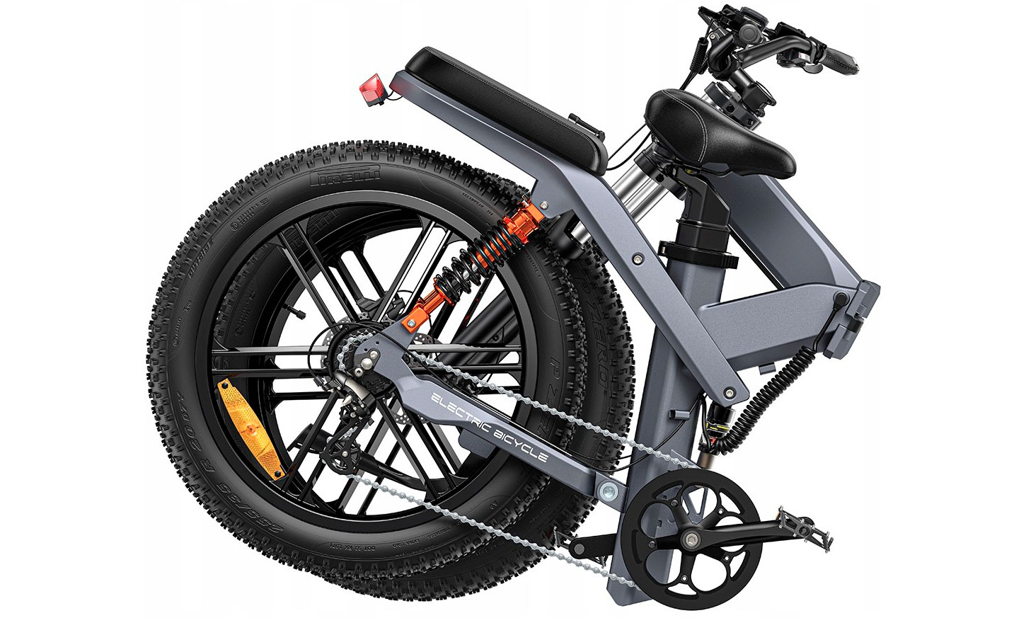 Електровелосипед фетбайк ENGWE X-24 (1000 Вт; 29,2 Ah 48 В) 24х4", чорний 5