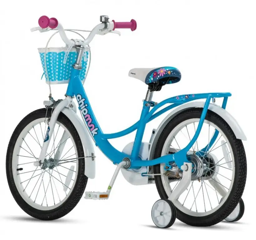 Фотографія Велосипед дитячий RoyalBaby Chipmunk Darling 16" (2022), Синій 2