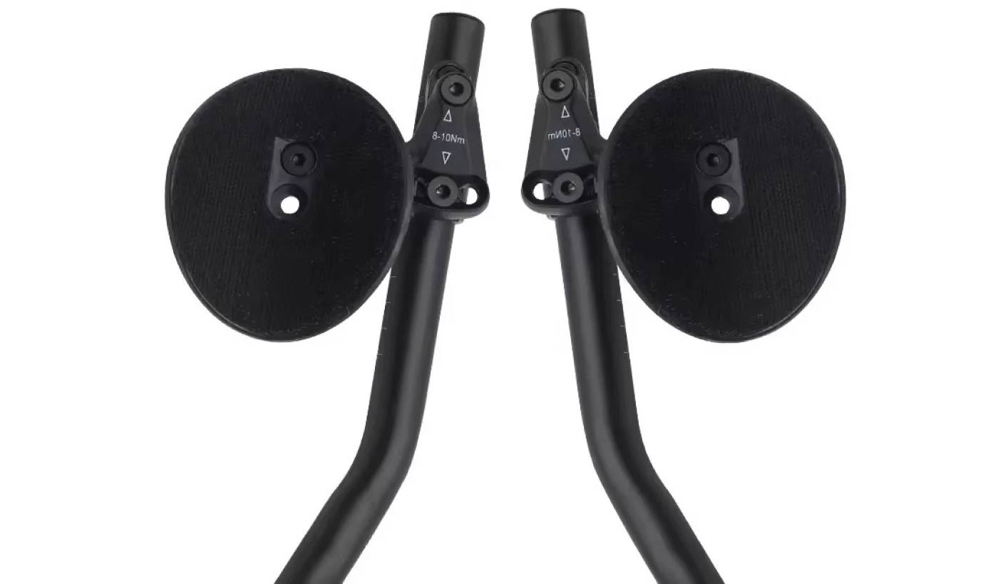 Руль Mpeda BHR001 "лемонка" для шоссейного велосипеда, черный 3 Руль Mpeda BHR001 "лемонка" для шоссейного велосипеда, черный 3