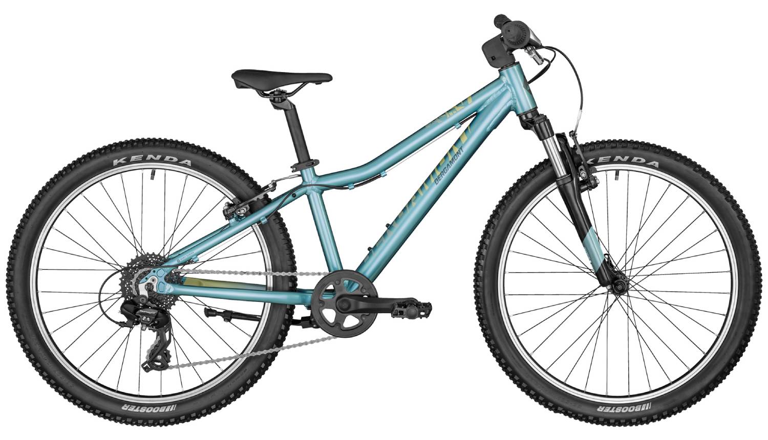 Фотографія Велосипед Bergamont Revox Girl 24" размер XXS 2022 Голубой