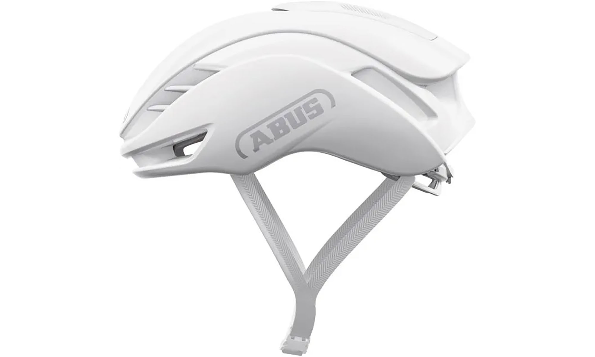 Велошлем спортивный ABUS GAMECHANGER 2.0 pure white, размер M (54-58 см), белый