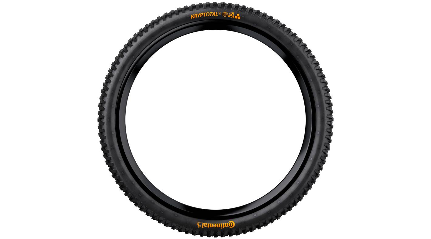 Фотографія Покришка безкамерна Continental Kryptotal-R Downhill 29 x 2.40 Soft, складна шкіра, Чорна 3