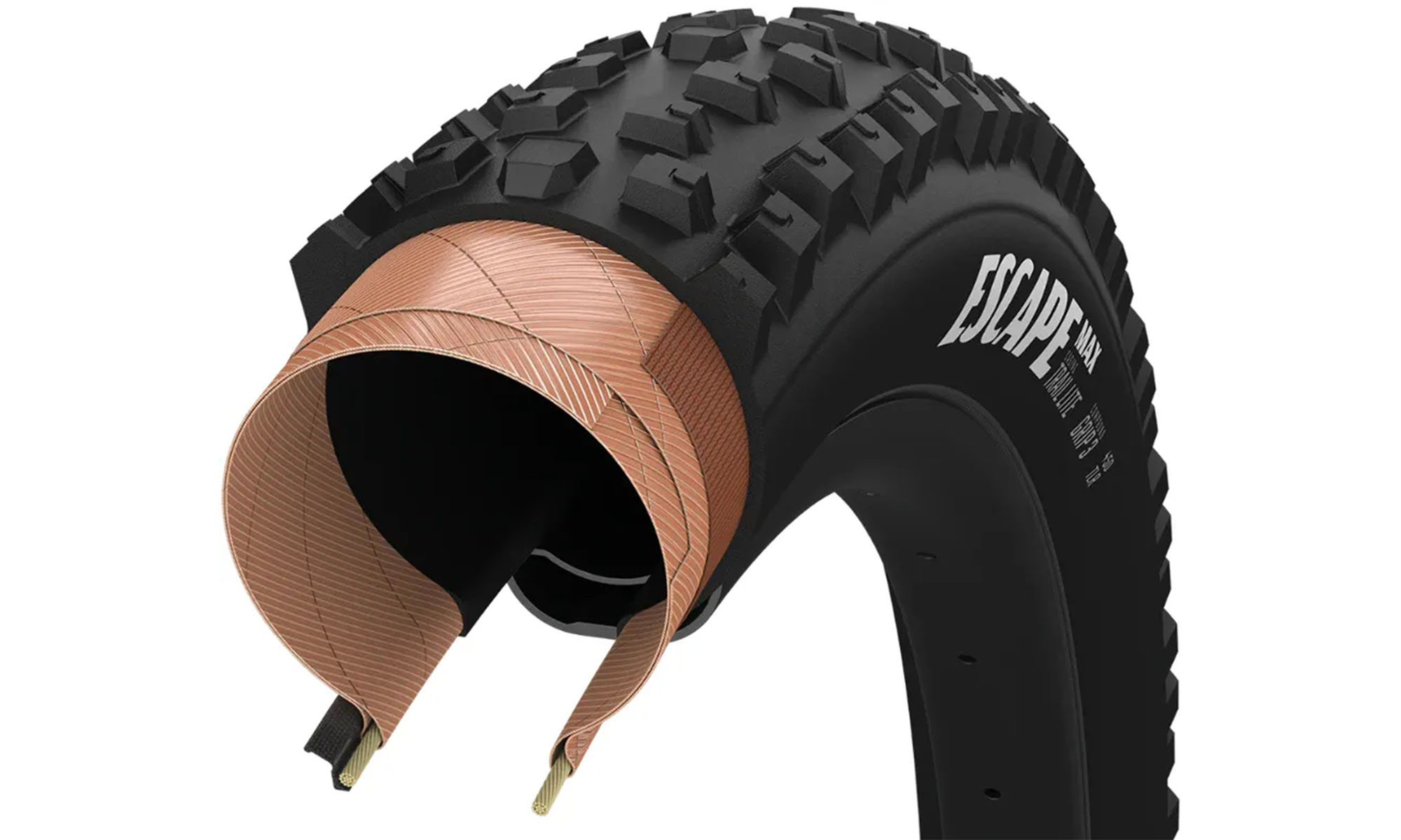 Покрышка GoodYear Escape Max, Trail Lite 29x2.40" (61-622) , Dynamic:Grip2, Folding, Black Покрышка GoodYear Escape Max, Trail Lite 29x2.40" (61-622) , Dynamic:Grip2, Folding, Black