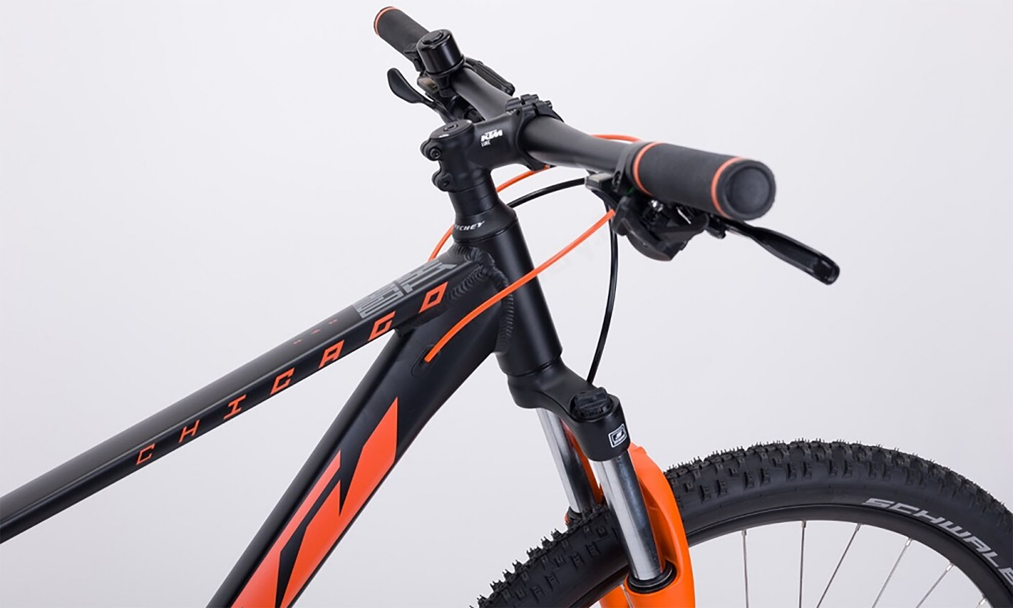 Велосипед KTM CHICAGO 292 29", размер L, рама 19" (48 см), год 2026, черный матовый 3 Велосипед KTM CHICAGO 292 29", размер L, рама 19" (48 см), год 2026, черный матовый 3