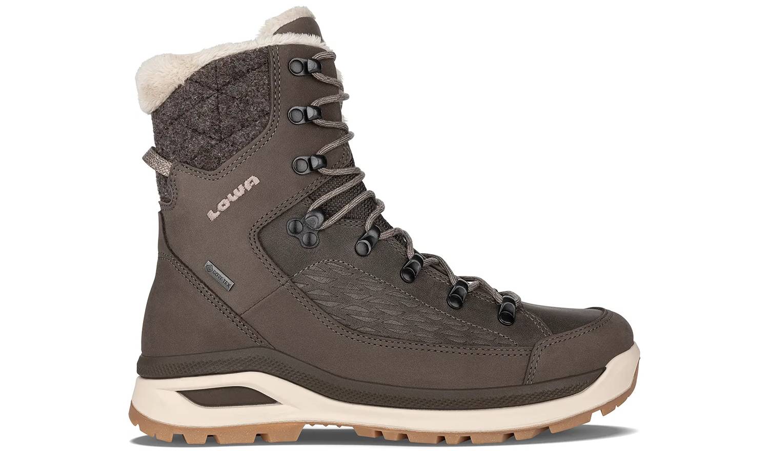 Ботинки женские LOWA Renegade Evo Ice GTX W stone-champagne размер 41.0 5