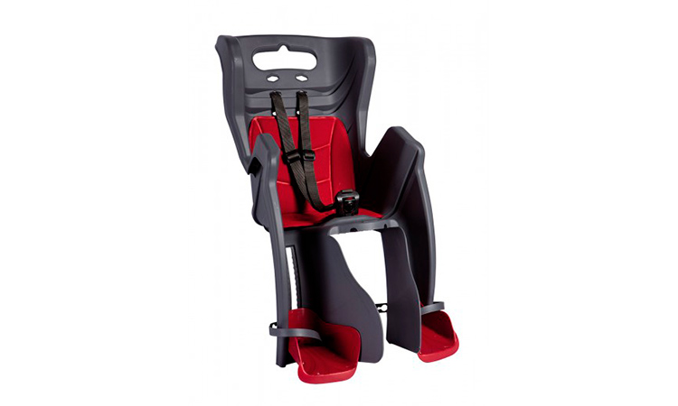 Детское велокресло Bellelli Little Duck Relax до 22 кг Серо-красный 2 Детское велокресло Bellelli Little Duck Relax до 22 кг Серо-красный 2