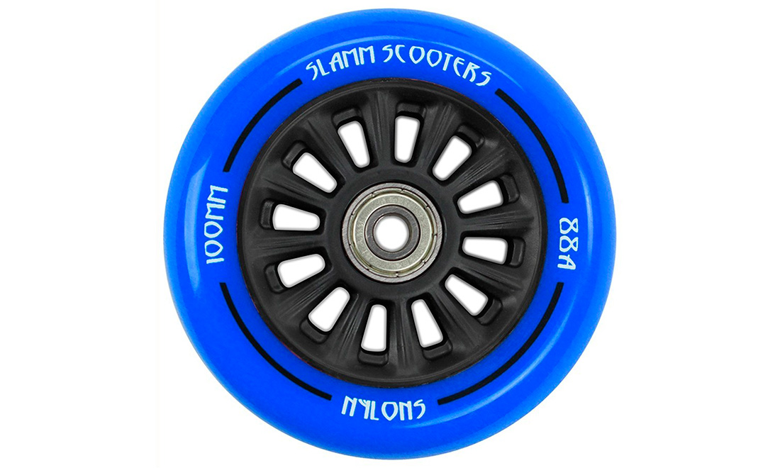 Колесо для трюкового самоката Slamm Ny-Core, 100мм Blue