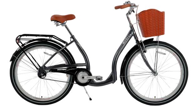 Фотография Велосипед Titan Modena 26", рама S рама 16" (2024), Серый