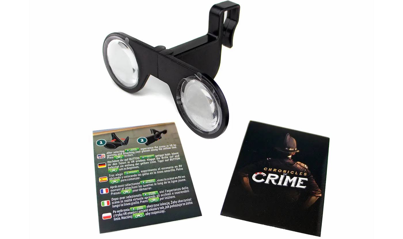 VR-окуляри до настільної гри Кримінальні Хроніки 3