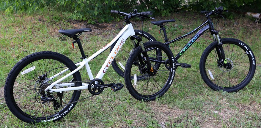 Велосипед Cyclone DREAM 24” 2022 black 2