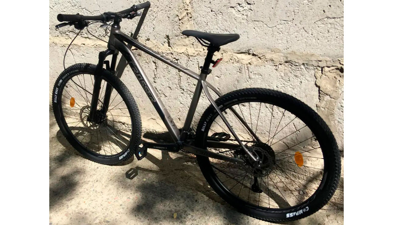 Фотография Велосипед Crosser First MT-042 27,5" размер М рама 18 2021 Серо-черный 10