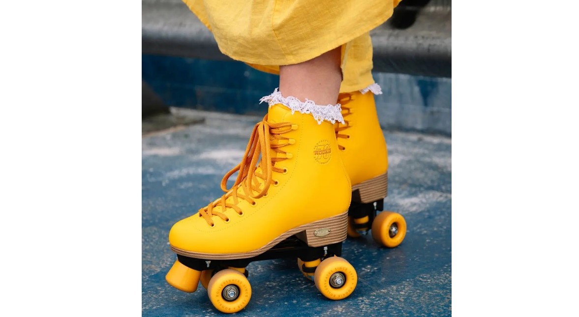 Ролики квады Rookie Classic 78 Yellow размер 37 5