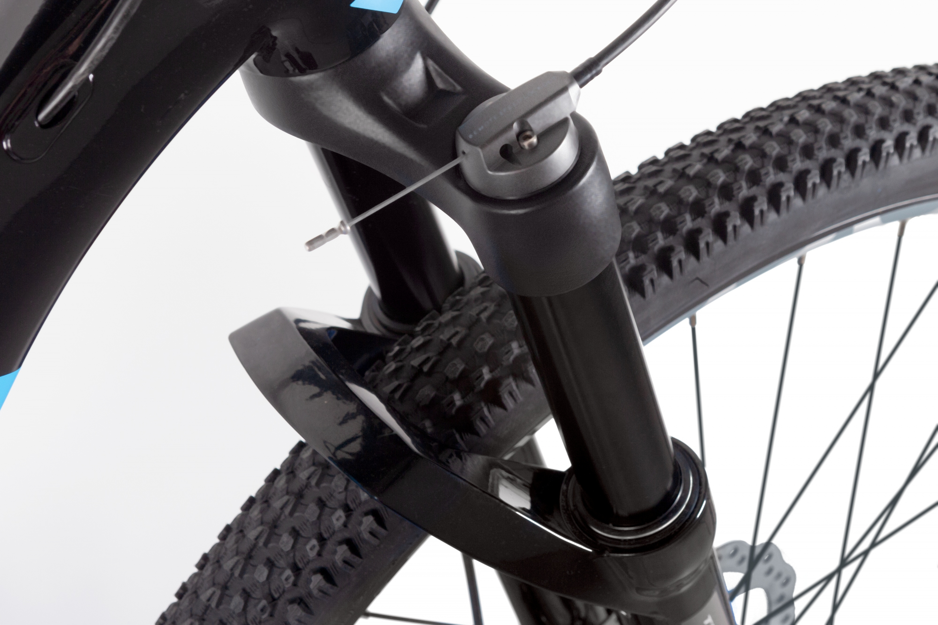 Фотография Велосипед Trinx X1 Pro 29" размер М рама 17 2021 Black-blue-white 3