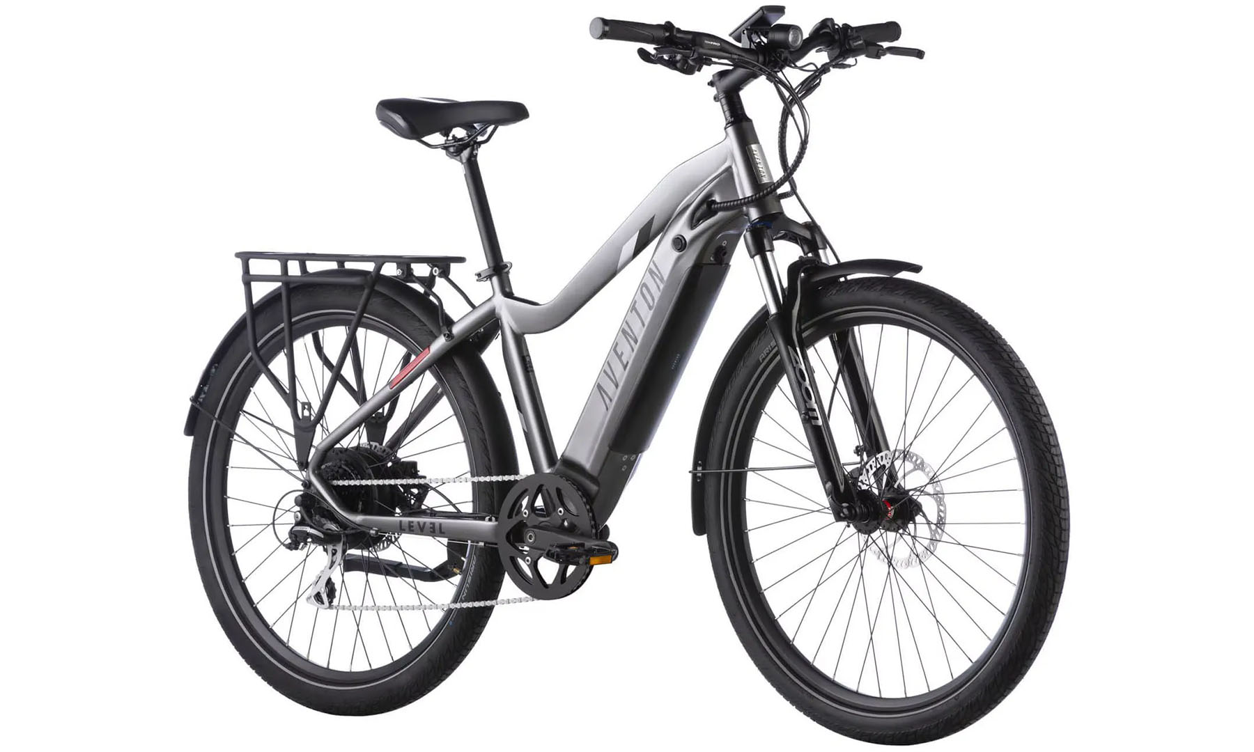 Електровелосипед Aventon Level.2 500 27,5" рама M 2024 Clay (сірий) 5