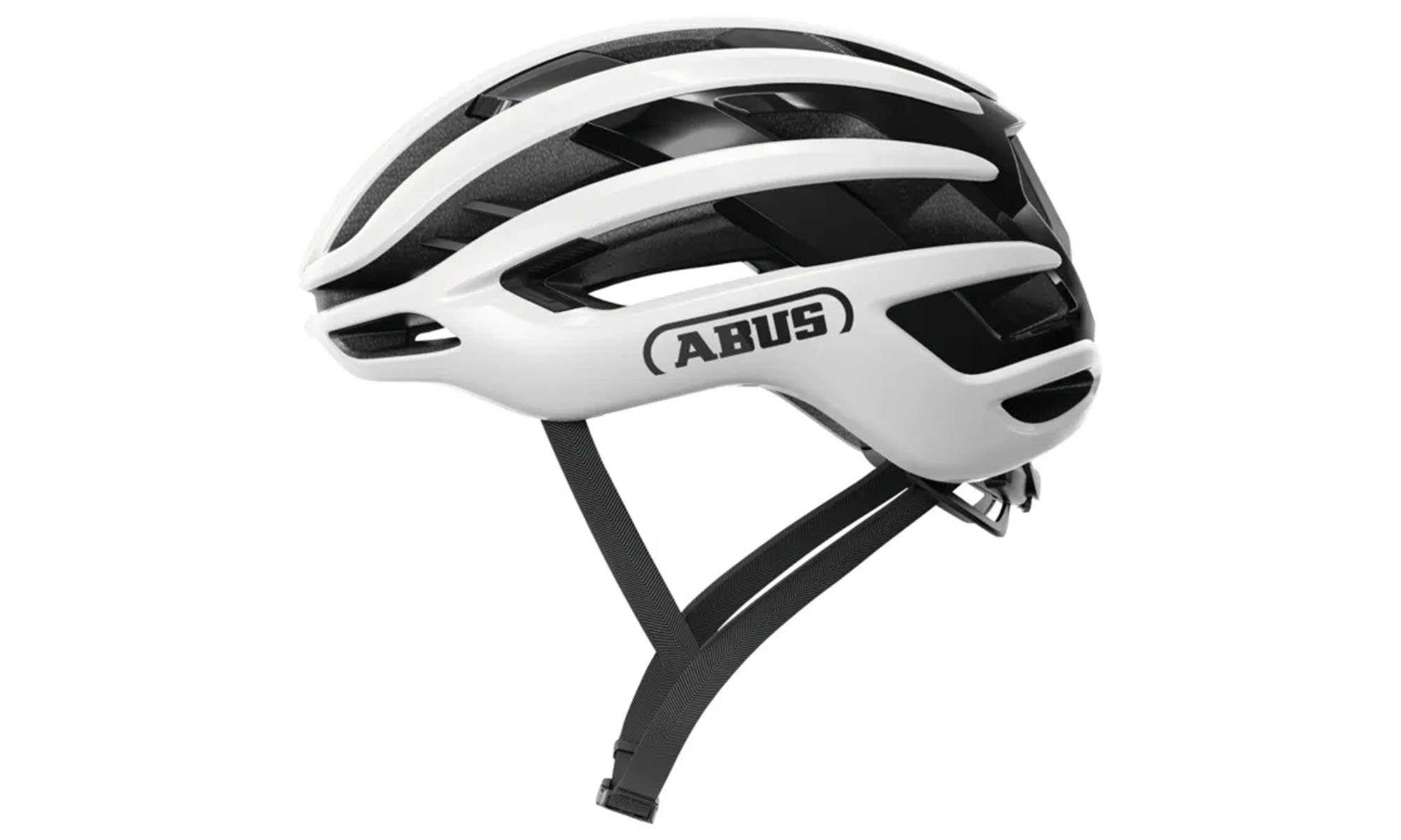 Велошлем спортивный ABUS AIRBREAKER 2.0, размер L (57-61 см), глянцевый белый Велошлем спортивный ABUS AIRBREAKER 2.0, размер L (57-61 см), глянцевый белый