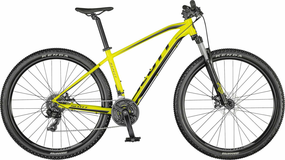 Фотография Велосипед SCOTT Aspect 770 27,5" размер XS yellow (CN)