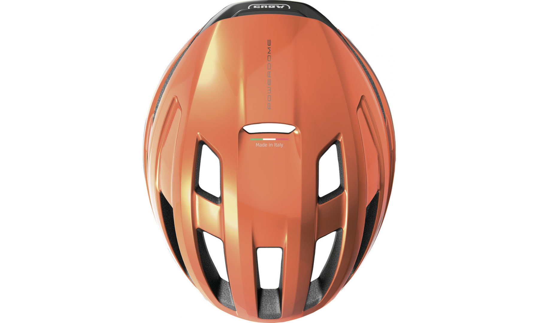Велошлем спортивный ABUS POWERDOME Goldfish Orange, размер M (54-58 см), оранжевый 2