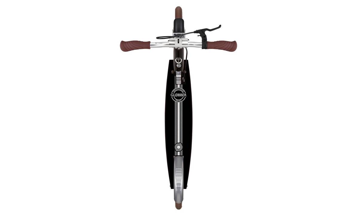 Самокат GLOBBER NL205 DELUXE с ручным тормозом, черный, 8+ 6