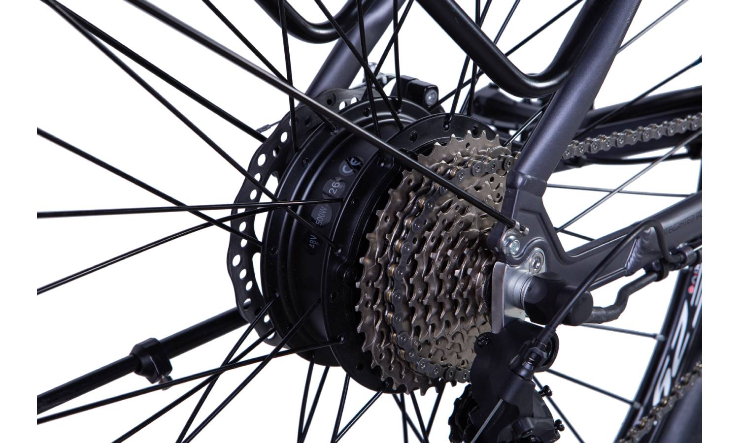 Электровелосипед Formula eCURSOR MAN AM 28" размер L рама 20" 500W 48V 12,5 Ah Черный 2